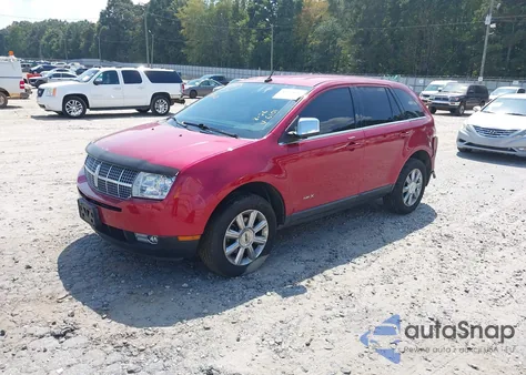 2007 Lincoln Mkx из США, поврежденный, VIN 2LMDU88CX7BJ36101